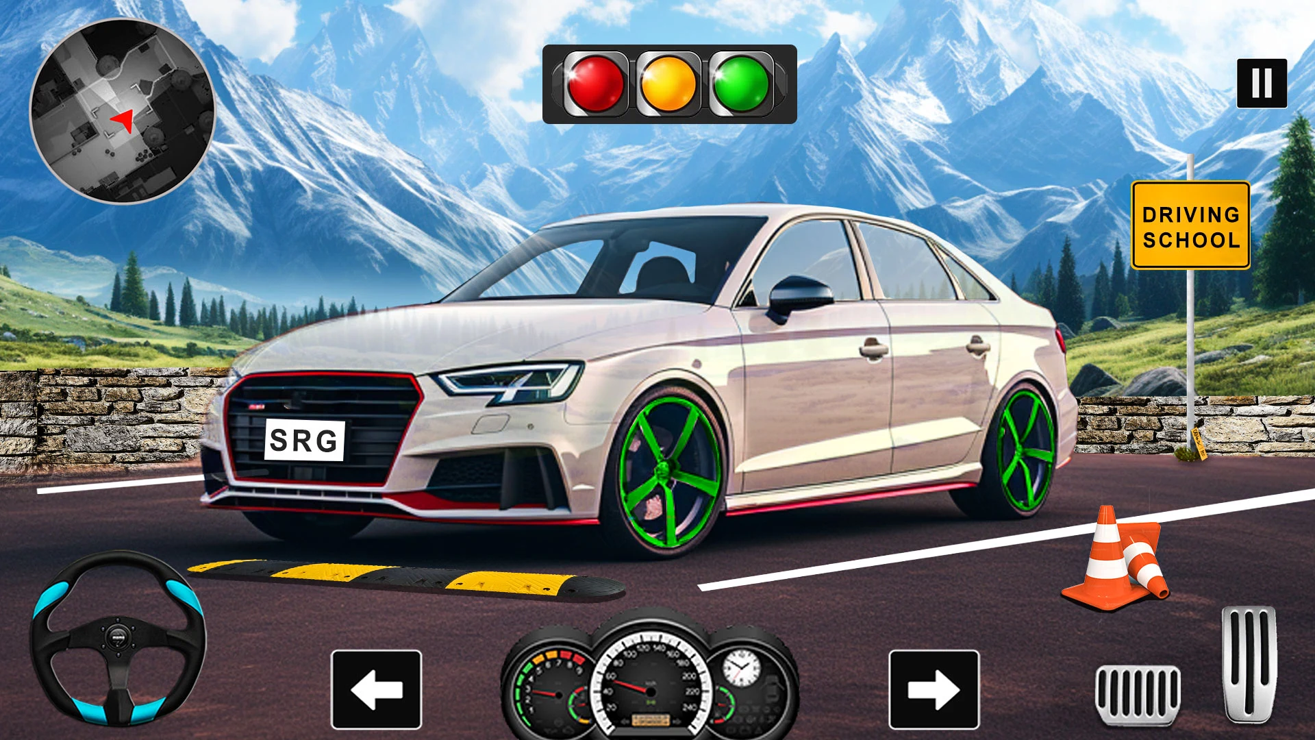 Driving School Games Car Game screenshot